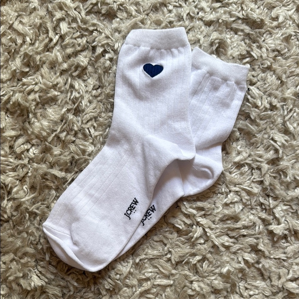 J. Crew Embroidered Socks
